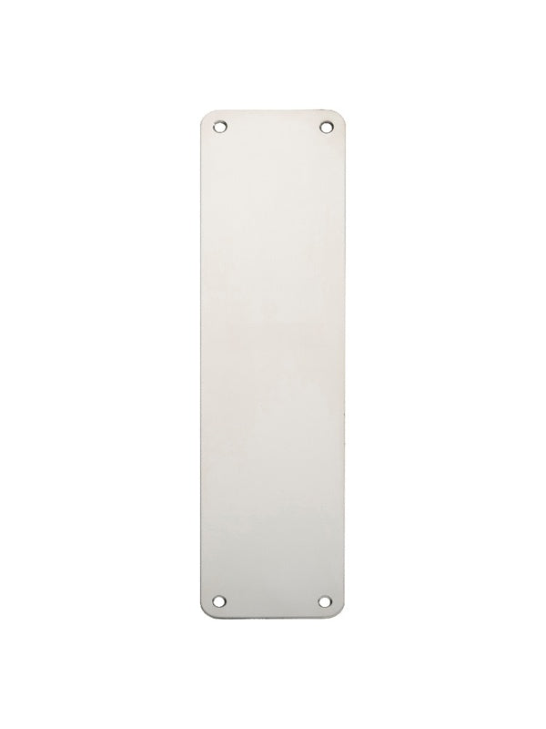 300 X 75MM - FINGER PLATE - PLAIN_x005F
 - BRIGHT STAINLESS STEEL - EACH