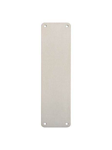 300 X 75MM - FINGER PLATE - PLAIN_x005F
 - SATIN STAINLESS STEEL - EACH
