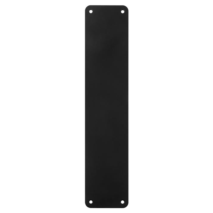 350 X 75MM - FINGER PLATE - PLAIN_x005F
 - MATT BLACK - EACH