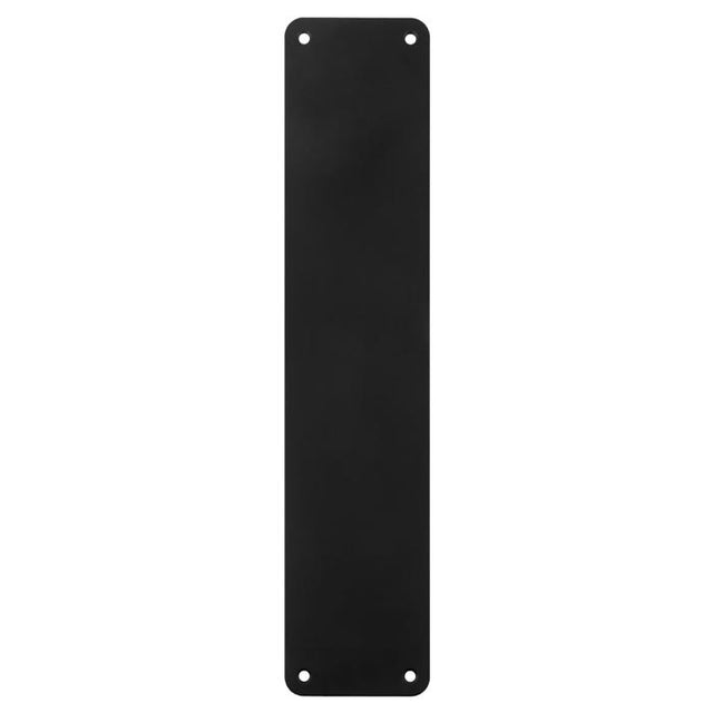 350 X 75MM - FINGER PLATE - PLAIN_x005F
 - MATT BLACK - EACH