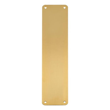 350 X 75MM - FINGER PLATE - PLAIN_x005F
 - SATIN PVD - EACH