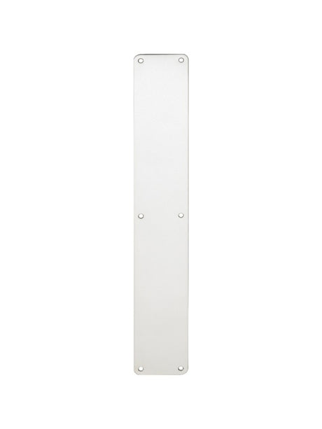 500 X 75MM - FINGER PLATE - PLAIN_x005F
 - BRIGHT STAINLESS STEEL - EACH