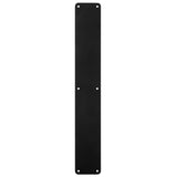 500 X 75MM - FINGER PLATE - PLAIN_x005F
 - MATT BLACK - EACH