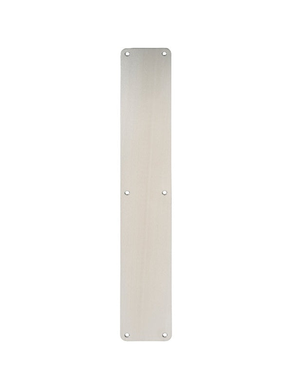 500 X 75MM - FINGER PLATE - PLAIN_x005F
 - SATIN STAINLESS STEEL - EACH