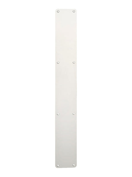650 X 75MM - FINGER PLATE - PLAIN_x005F
 - BRIGHT STAINLESS STEEL - EACH