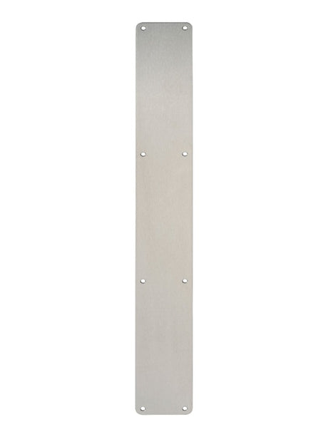 650 X 75MM - FINGER PLATE - PLAIN_x005F
 - SATIN STAINLESS STEEL - EACH