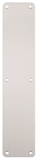 FINGER PLATE 300 X 75MM - PLAIN - SATIN ANODISED ALUMINIUM - EACH