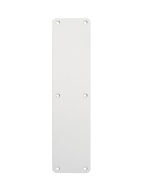 FINGER PLATE 350 X 75MM - PLAIN - SATIN ANODISED ALUMINIUM - EACH