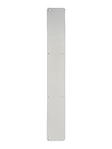FINGER PLATE 650 X 75MM - PLAIN - SATIN ANODISED ALUMINIUM - EACH