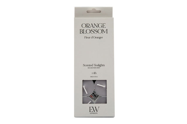 Orange Blossom Scented Tealights 10 Pack