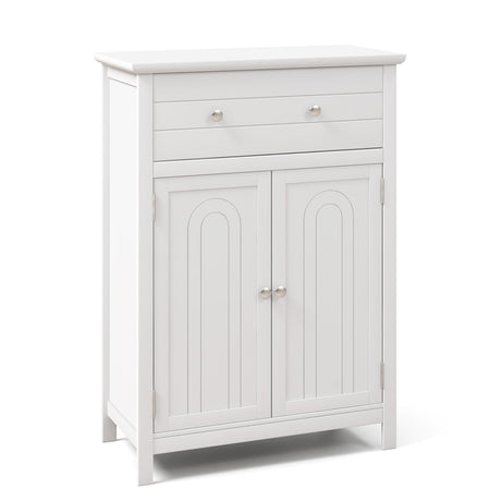 Cabinet with Drawer and Adjustable Shelf for Bathroom/Living Room