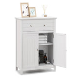 Cabinet with Drawer and Adjustable Shelf for Bathroom/Living Room