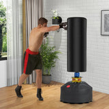 Freestanding Punching Bag Kickboxing Bag with Stand and Suction Cup Base