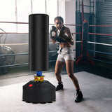 Freestanding Punching Bag Kickboxing Bag with Stand and Suction Cup Base