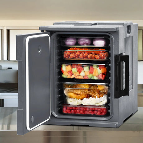 End Loading Insulated Food Pan Carrier Hot and Cold