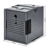 End Loading Insulated Food Pan Carrier Hot and Cold