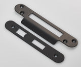 FOREND STRIKE & FIXINGS - BAS/ESS/LSS - RADIUS_x005F
 - MATT BLACK - Each