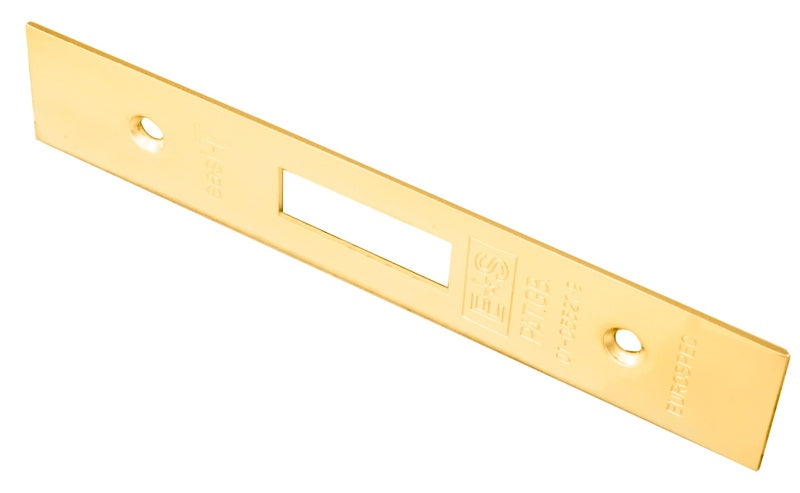 FOREND STRIKE & FIXINGS - EDS/LDS - SQUARE_x005F
 - STAINLESS BRASS - PACK