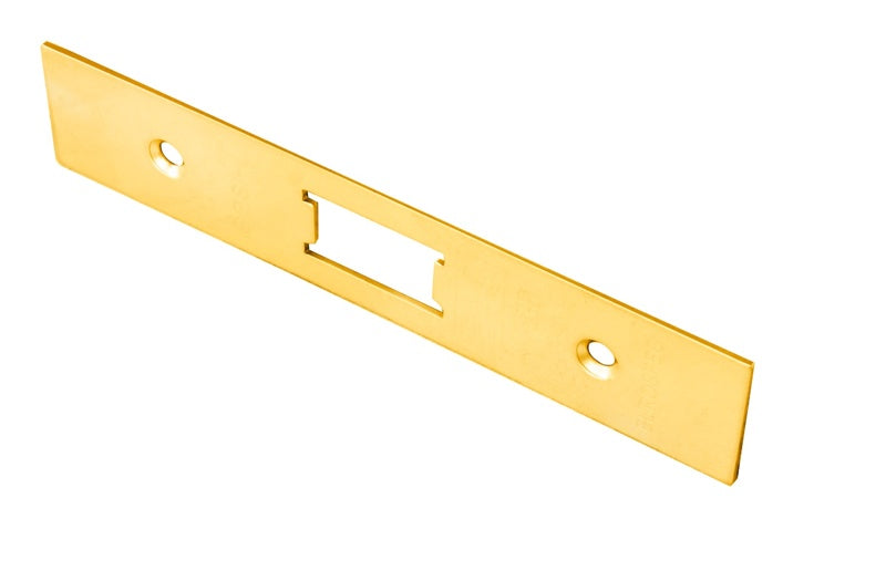 FOREND STRIKE & FIXINGS - FLL - SQUARE_x005F
 - STAINLESS BRASS - PACK