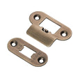 FOREND STRIKE & FIXINGS - TLS - RADIUS_x005F
 - ANTIQUE BRASS - Each