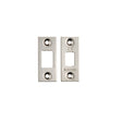 FOREND STRIKE & FIXINGS - TLD - SQUARE - SATIN STAINLESS STEEL - PACK