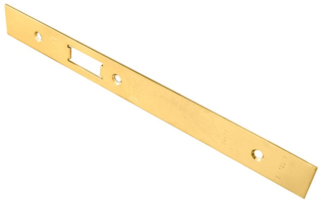 FOREND STRIKE & FIXINGS - DLS0060L - SQUARE - STAINLESS BRASS - PACK