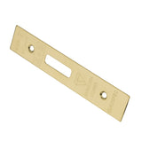 FOREND STRIKE & FIXING PACK TO SUIT BS CYLINDER DEADLOCK - STAINLESS BRASS - PACK