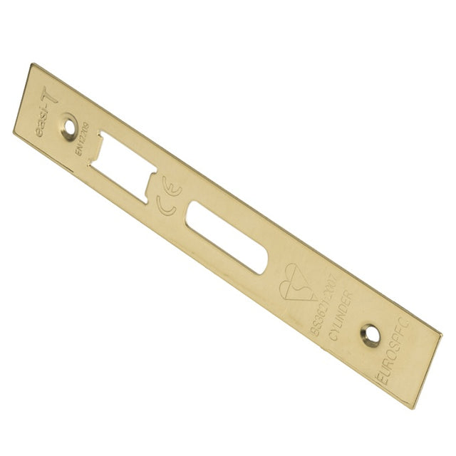 FOREND STRIKE & FIXING PACK TO SUIT BS CYLINDER SASHLOCK - STAINLESS BRASS - PACK