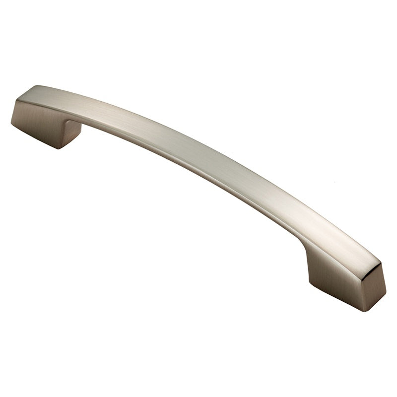 FTD BRIDGE HANDLE 128MM C/C - SATIN NICKEL - 128 ( 169 ) - EACH