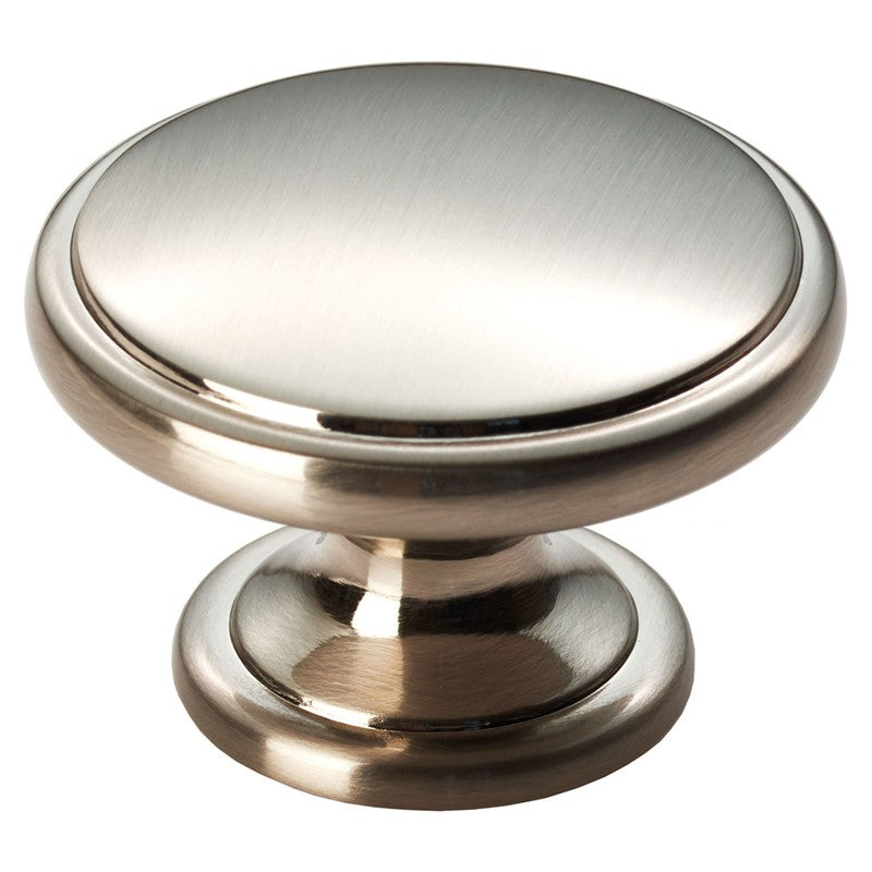 FTD OXFORD KNOB 38MM - SATIN NICKEL - 25 ( 38 ) - EACH