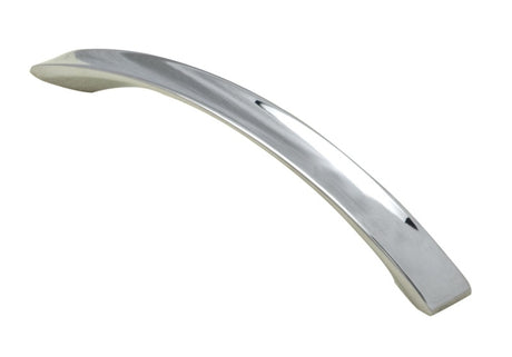 FTD CONCAVE BOW HANDLE 160MM C/C - POLISHED CHROME - 160 ( 202 ) - EACH