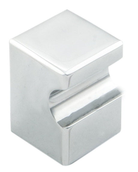 FTD SQUARE KNOB 18 X 18MM - POLISHED CHROME - ( 17.5 ) - EACH