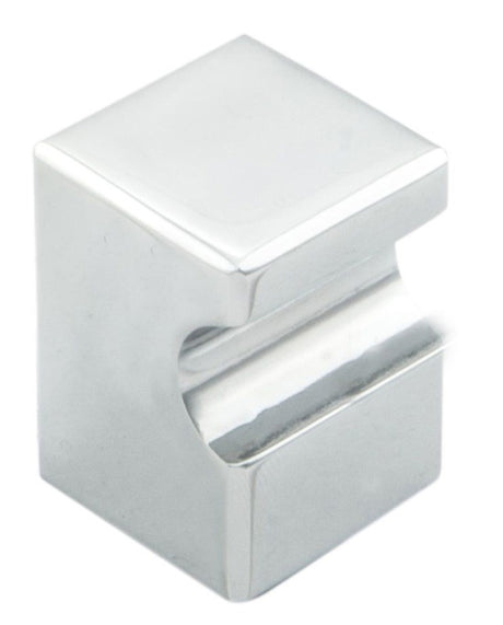 FTD SQUARE KNOB 22 X 22MM - POLISHED CHROME - ( 21.5 ) - EACH