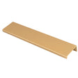 EDGE PULL - 200MM - SATIN BRASS - EACH