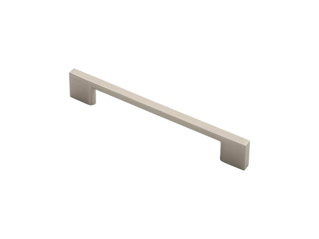 FTD SLIM D HANDLE 128MM C/C - SATIN NICKEL - 128 ( 152 ) - EACH