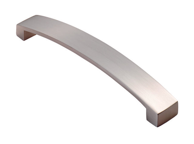 FTD CURVA BOW HANDLE 160MM C/C - SATIN NICKEL - 160 ( 172 ) - EACH