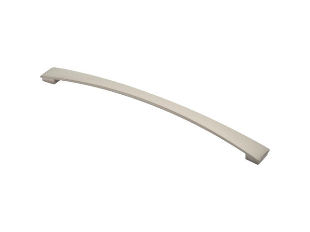 FTD VALETTA BOW HANDLE 320MM C/C - SATIN NICKEL - 320 ( 338 ) - EACH