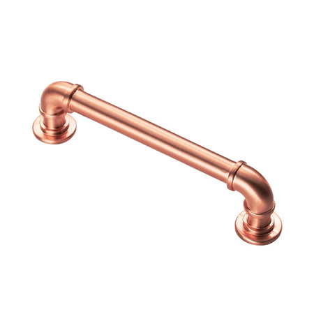 FTD PIPE HANDLE 128MM C/C - SATIN COPPER - 128mm - EACH