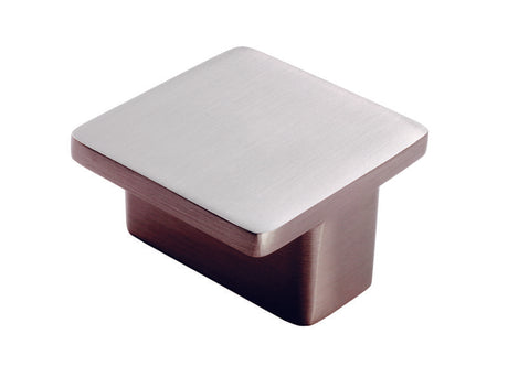 FTD MARIN KNOB 38 X 38 X 21MM - SATIN NICKEL - ( 38 ) - EACH