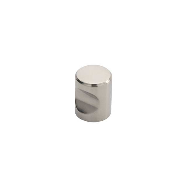 FTD STAINLESS STEEL CYLINDRICAL KNOB 16MM - POLISHED STAINLESS STEEL - ( 16 ) - EACH