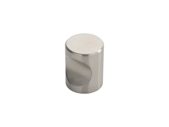 FTD STAINLESS STEEL CYLINDRICAL KNOB 30MM - STAINLESS STEEL - ( 30 ) - EACH