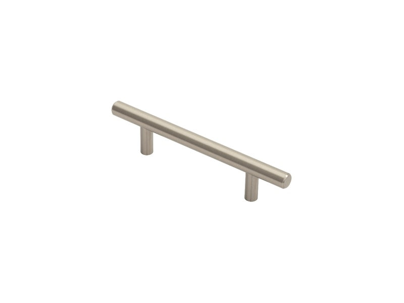 FTD 12MM STEEL T- BAR HANDLE 96MM C/C - SATIN NICKEL - 96 ( 156 ) - EACH