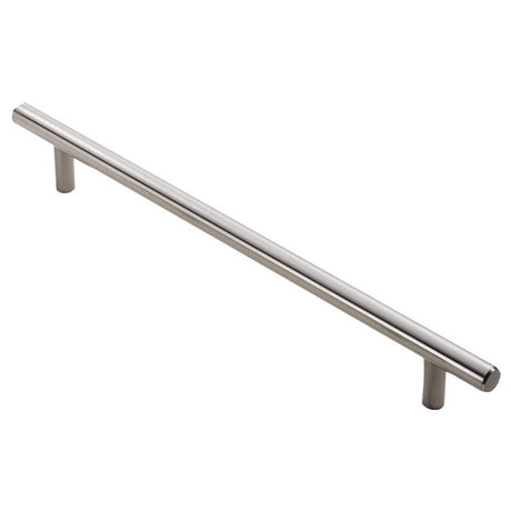 12MM DIA. T-BAR PULL HANDLE - 768MM C/C - BOLT THROUGH FIXING - SATIN NICKEL - 768 ( 828 ) - EACH