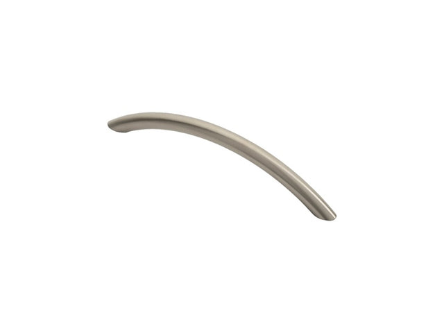 FTD 10MM BOW HANDLE 128MM C/C - SATIN NICKEL - 128  ( 153 ) - EACH