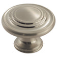 FTD TRADITIONAL PATTERN KNOB 34MM - SATIN NICKEL - 34mm - EACH