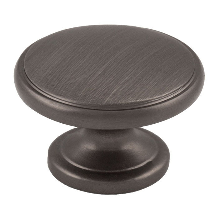 FTD OXFORD KNOB 32MM - GUN METAL - EACH