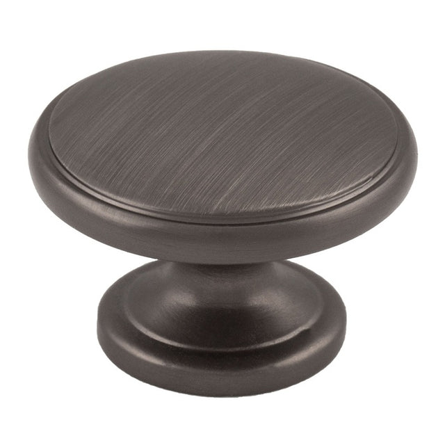 FTD OXFORD KNOB 32MM - GUN METAL - EACH