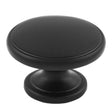 FTD OXFORD KNOB 32MM - MATT BLACK - EACH