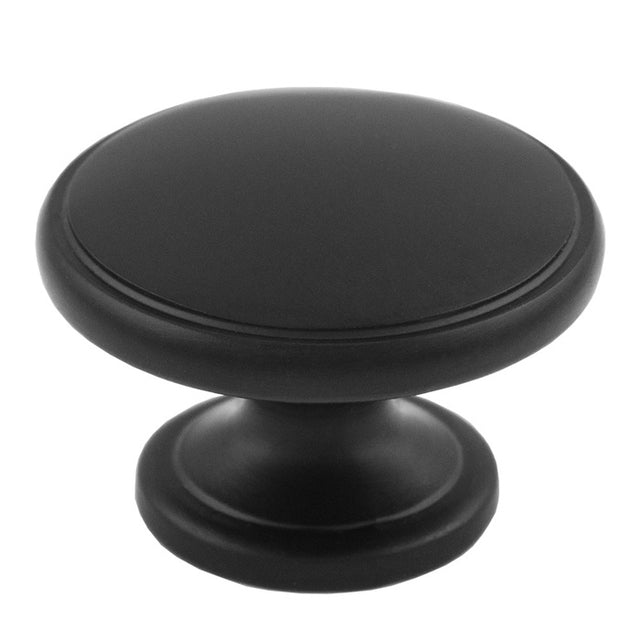 FTD OXFORD KNOB 32MM - MATT BLACK - EACH