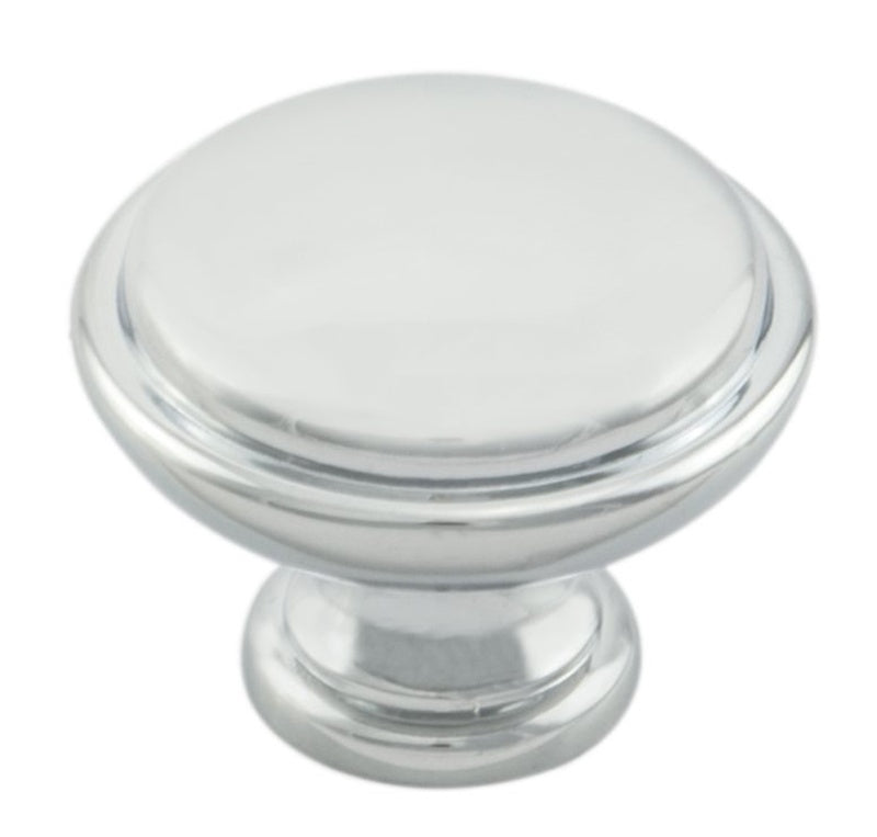 FTD SHAKER STYLE KNOB 35MM - POLISHED CHROME - 19 ( 35 ) - EACH